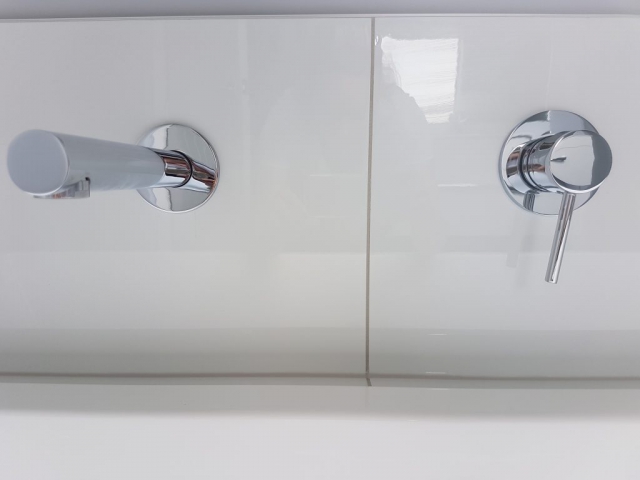 Driver Rd Bath Spout & Mixer Focal driver road new build project view of the bath spout and mixer